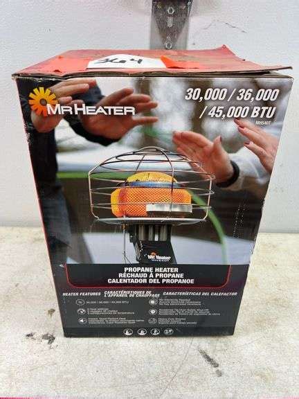 Mr Heater Propane Heater - Peterson Land & Auction LLC