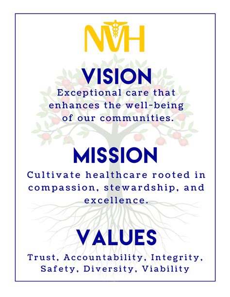 VISION, MISSION, VALUES & CULTURE — North Valley Hospital