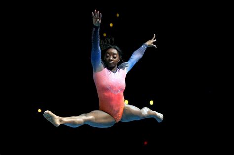 Simone Biles says she's 'still scared to do gymnastics' : NPR