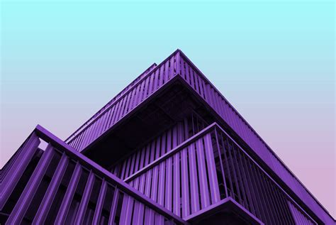 Download Architecture Purple Aesthetic Wallpaper | Wallpapers.com