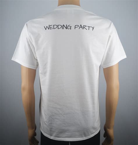 custom wedding party t shirts in China