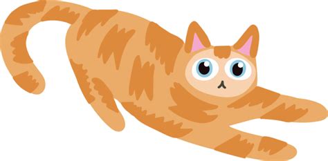 Orange Cat PNGs for Free Download