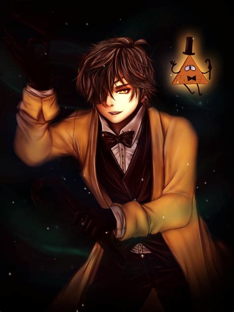 Gravity Falls: Human Bill Cipher by OwlLisa on DeviantArt