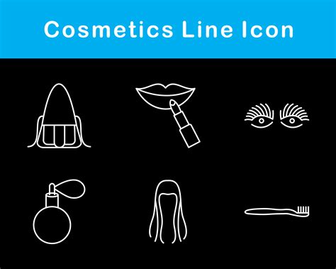 Cosmetics Vector Icon Set 20651695 Vector Art at Vecteezy