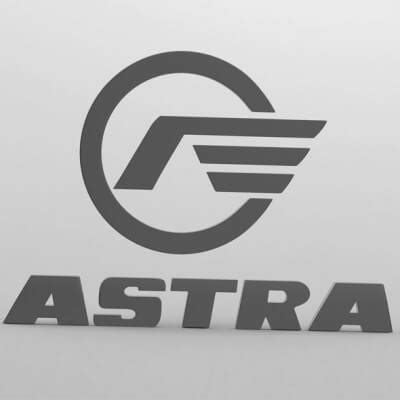 Astra Logo - 3D Model by 3d_logoman