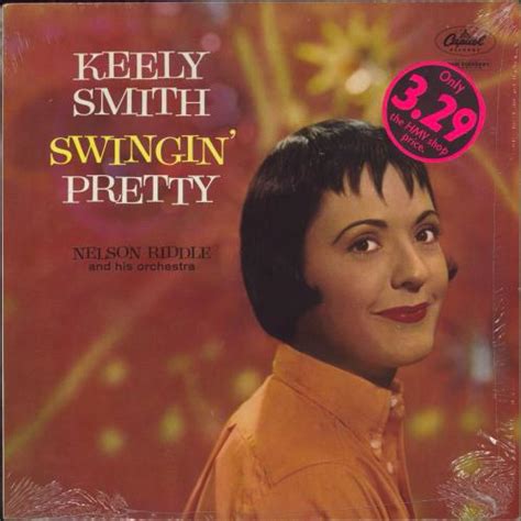 Keely Smith Swingin' Pretty UK vinyl LP album (LP record) (408990)