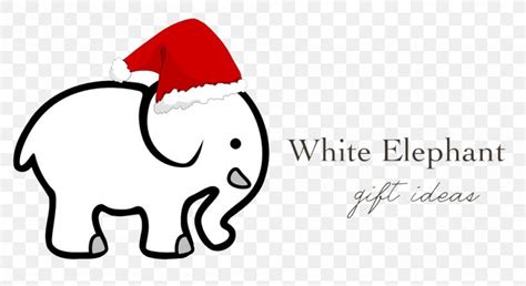 White Elephant Gift Exchange Clip Art, PNG, 1000x547px, Watercolor ...