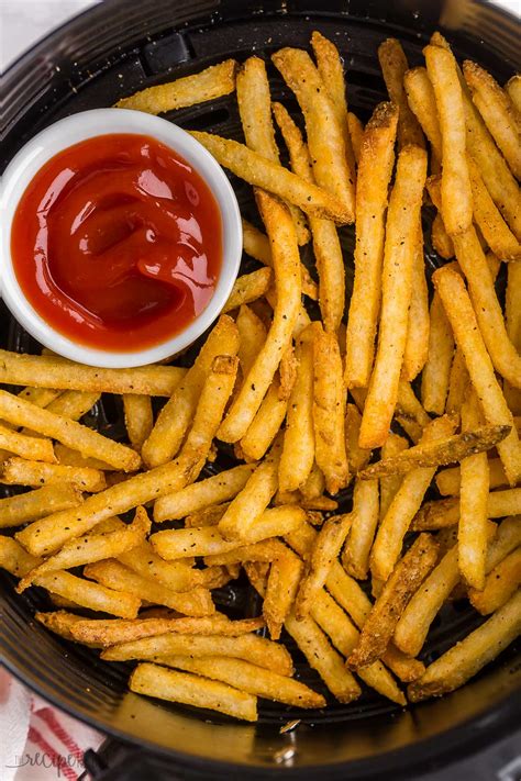 CRISPY Air Fryer Frozen French Fries - The Recipe Rebel
