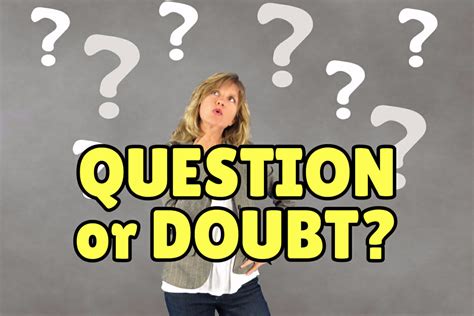 Question or doubt? – Espresso English