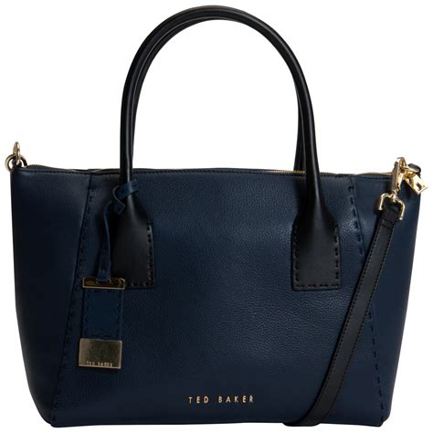 Ted Baker | Blue Paigee Large Leather Tote Bag | Lyst