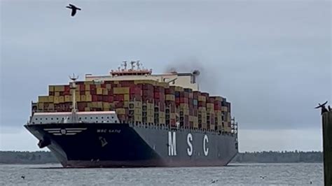 Cargo ship is the largest ever to dock at the Port of Portland | kgw.com