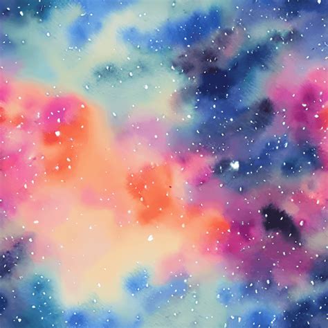 Watercolor Galaxy Illustration · Creative Fabrica