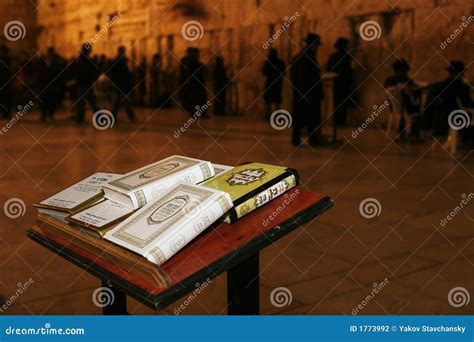 The JERUSALEM WAILING WALL at NIGHT Stock Photo - Image of belief, dark ...