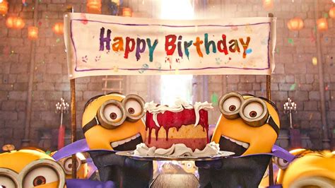 Happy birthday los minions - arealily