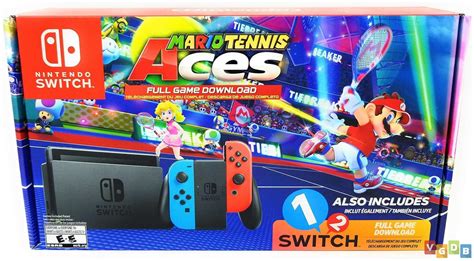 Nintendo Switch: Mario Tennis Aces Edition - VGDB - Vídeo Game Data Base