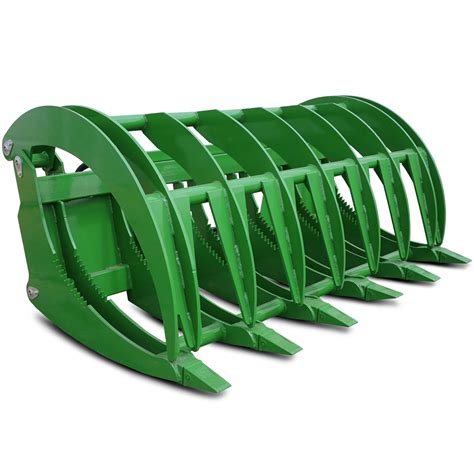 Titan 72" HD Root Grapple Rake Attachment fits John Deere Loaders - Walmart.com - Walmart.com