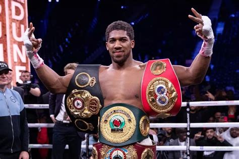 Anthony Joshua boxing record in full ahead of Oleksandr Usyk rematch tonight - Manchester ...