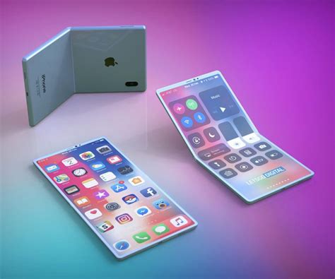 Foldable iPhone Gets Rendered in Clamshell Format - Concept Phones