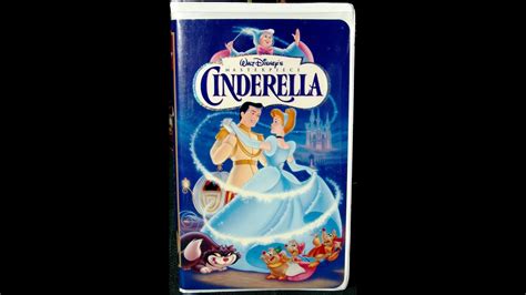 Opening to Cinderella 1995 VHS (Version #1) - YouTube