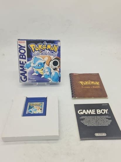 1 Nintendo, Old Stock Gameboy ¨GBC Rare Pokemon Blue Version...