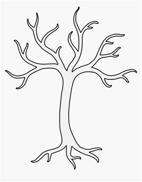 Outline Branch Clipart Black And White, HD Png Download , Transparent Png Image - PNGitem