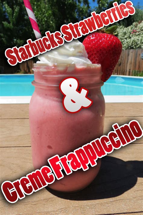 Starbucks Strawberries & Creme Frappuccino