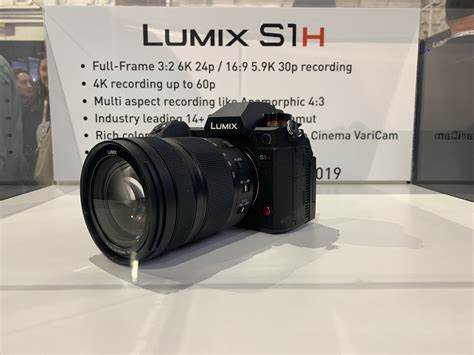 Cine Gear: The Panasonic 6K Full-Frame Lumix S1H