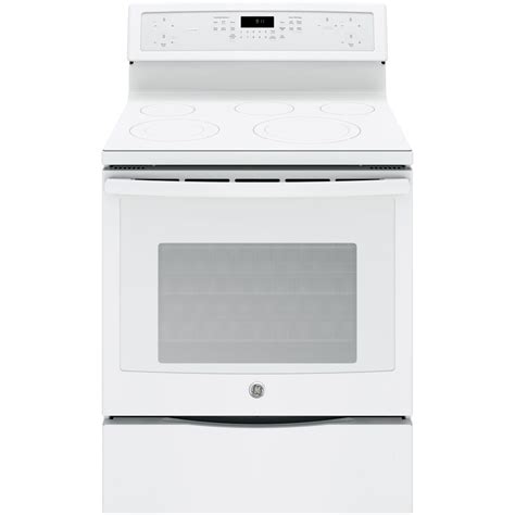 Shop GE Profile Smooth Surface Freestanding 5-Element 5.3-cu ft Self-Cleaning Convection ...