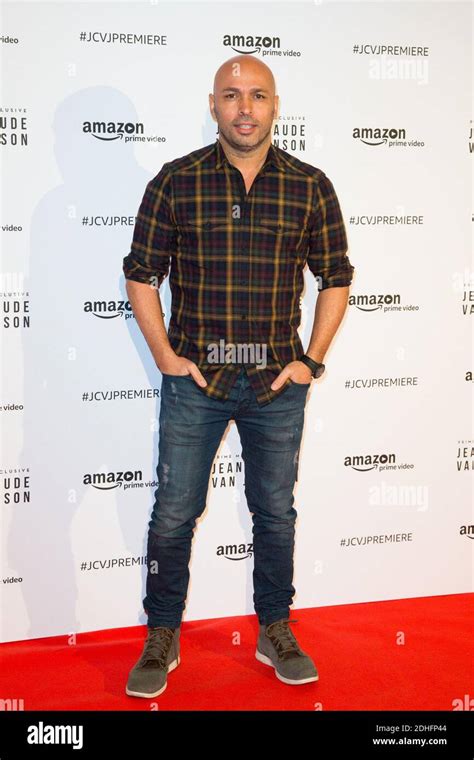 Eric Judor attends the Amazon TV series 'Jean Claude Van Johnson' Premiere at Le Grand Rex on ...