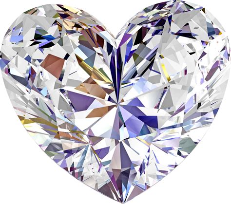 Brilliant Diamond Love Shaped PNG Image - PurePNG | Free transparent CC0 PNG Image Library