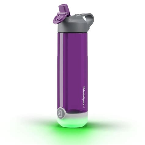 Buy Hidrate Spark TAP Smart Water Bottle, Tritan Plastic, Tap to Track Water Intake & Glows to ...