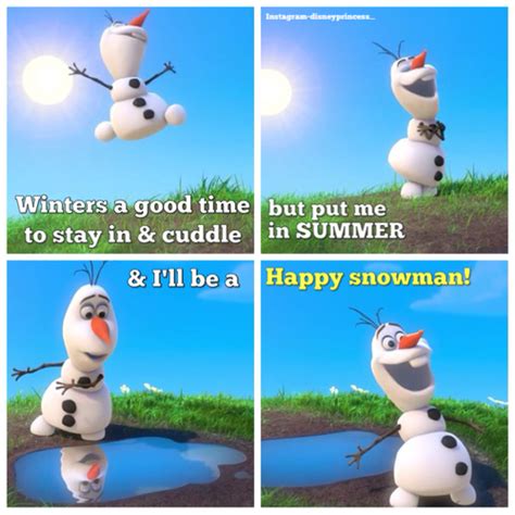 Olaf Summer Quotes. QuotesGram