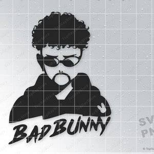 Bad Bunny Yonaguni Svg Bad Bunny Svg Bad Bunny Anime Svg El - Etsy