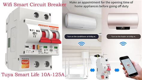 Tuya Smart Life 10A 125A Wifi Smart Circuit Breaker SETUP - YouTube