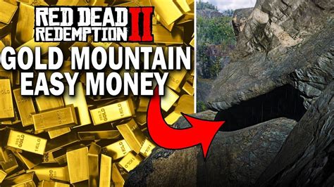 A Mountain Of Gold Bars! High Stakes Treasure Map! Red Dead Redemption Easy Money [RDR2 ...