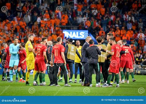 PORTO, PORTUGLAL - June 09, 2019: Diogo Jota and Portugal S Team Mates ...