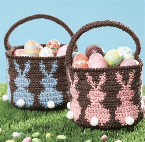 Crochet Easter Basket Free Patterns - Easy Crochet Patterns