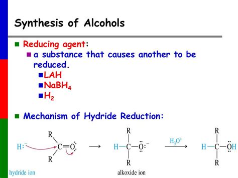 PPT - Synthesis of Alcohols PowerPoint Presentation, free download - ID ...