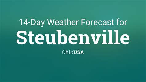 Steubenville, Ohio, USA 14 day weather forecast