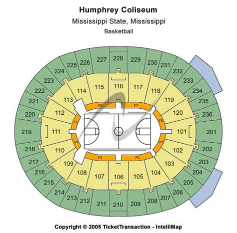 Humphrey Coliseum Seating Chart | Humphrey Coliseum Event Tickets ...