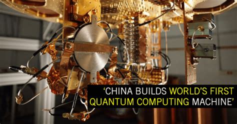 China Builds World S First Quantum Computing Machine | techviral