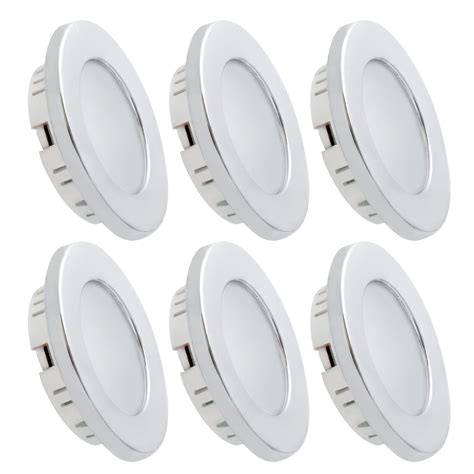 Dream Lighting 12volt 3.5W LED Recessed Ceiling Light RV Kitchen Interior Cabinet Down Light ...