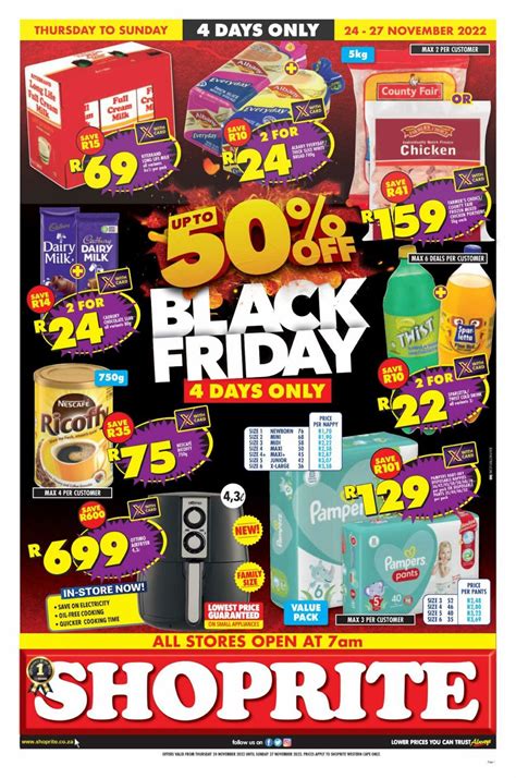 Shoprite Promotional Leaflet - Black Friday 2023 - Valid from 24.11 to ...