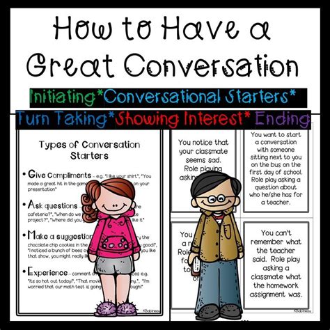 Conversational Skills - How to Have a Great Conversation | Conversation ...