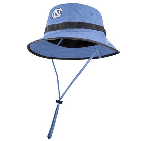 North Carolina Tar Heels Jordan Brand Sideline Performance Bucket Hat ...