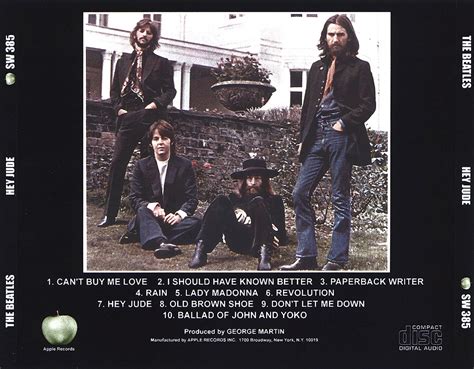 Music Of My Soul: The Beatles-1970-Hey Jude(Capitol/Universal/Apple Records-320kbps)