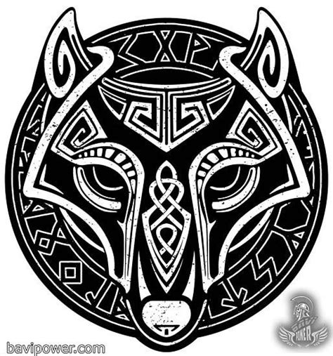 Wolf Symbol | Norse tattoo, Norse mythology tattoo, Nordic tattoo