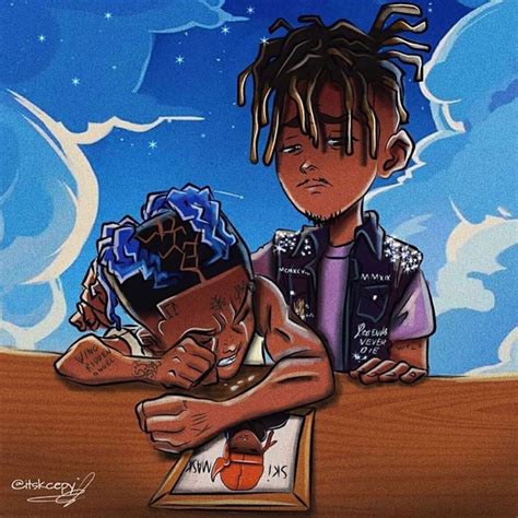 Rapper Juice Wrld Anime Wallpaper Juice Wrld Wallpaper Angel Lil ...