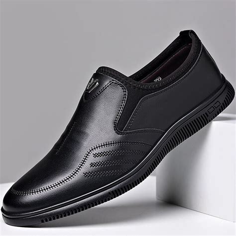 Men's Loafers & Slip-Ons Leather Loafers Comfort Shoes Classic Casual ...