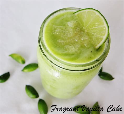 Key Lime Pie Smoothie | Fragrant Vanilla Cake